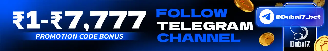 Join Telegram for Free Bonus Codes! Never miss a win! Join the Dubai7 Official Telegram and get exclusive Promotion Codes for free credits.